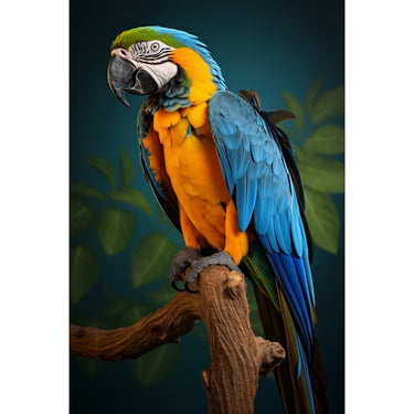 Islands Parrot Canvas
